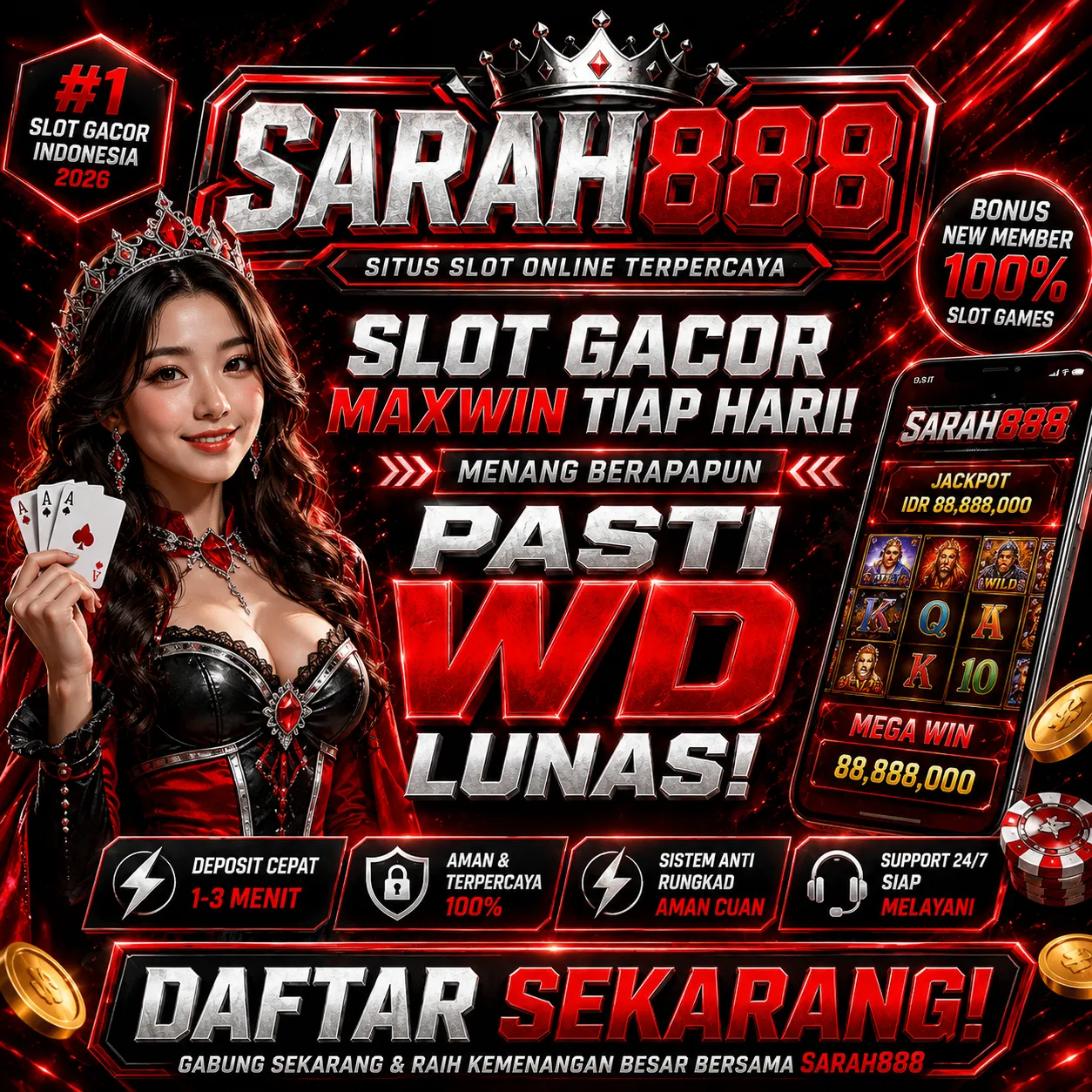 SARAH888Banner
